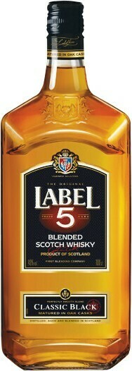 Woolworths Label 5 Scotch Whisky 1 Litre offer