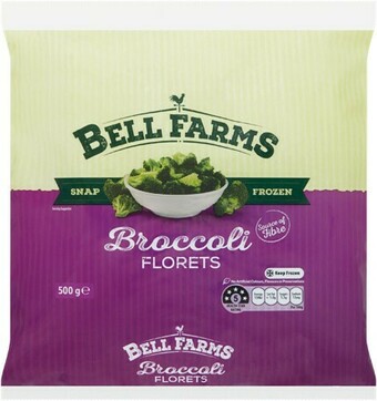 Woolworths Bell Farms Broccoli Florets 500g – From the Freezer offer