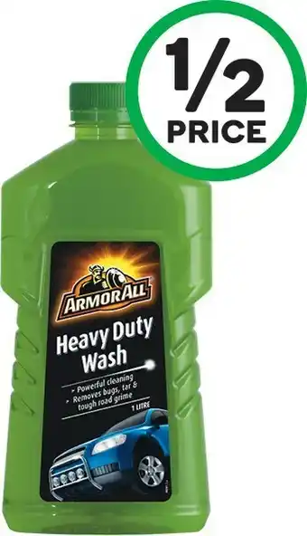 Woolworths Armor All Wash Heavy Duty 1 Litre offer