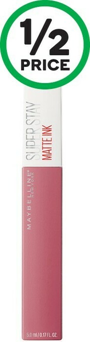 Woolworths Maybelline Superstay Matte Ink Liquid Lipstick 5ml offer