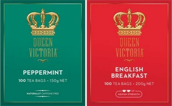 Coles Queen Victoria Tea Bags 100 Pack offer
