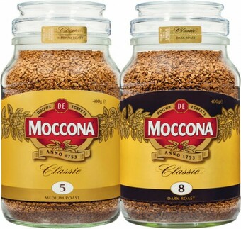 Coles Moccona Freeze Dried Instant Coffee 400g offer