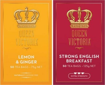 Coles Queen Victoria Tea Bags 50 Pack offer