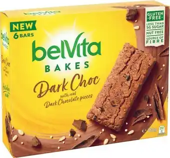 Coles Belvita Bakes Bars 180g offer