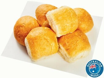 Coles Coles Bakery Rolls 6 Pack or Loaf 680g offer
