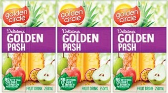 Coles Golden Circle Tetra Drink 6x250mL offer