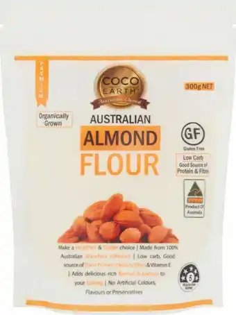 Coles Coco Earth Australian Almond Flour 300g offer