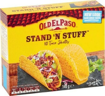 Coles Old El Paso Stand’N Stuff Taco Shells 10 Pack 140g offer