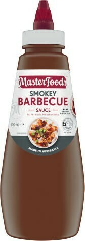 Masterfoods Squeezy Smokey Barbecue Sauce 500mL