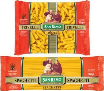 San Remo Pasta 375g-500g