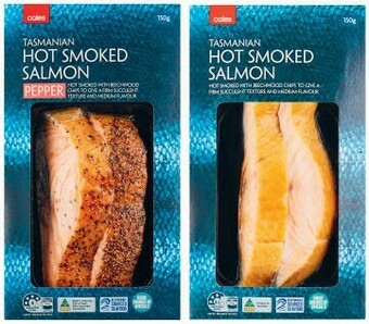 Coles Coles Hot Smoked Salmon 150g offer