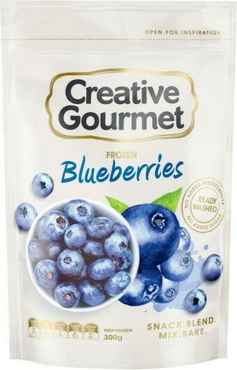 Coles Creative Gourmet Frozen Blueberries 300g offer