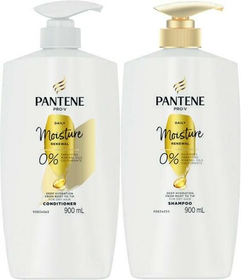 Coles Pantene Shampoo or Conditioner 900mL offer