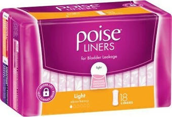Coles Poise Ultra Long Liners 20 Pack offer