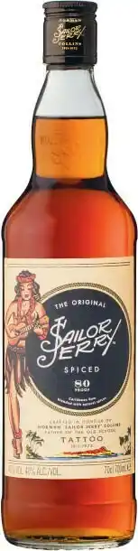 Coles Sailor Jerry Caribbean Spiced Rum offer