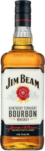Coles Jim Beam White Bourbon 1 Litre offer