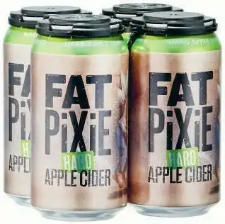 Fat Pixie Hard Apple Cider Cans 4x375mL