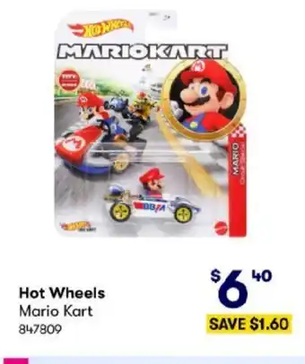 BIG W Hot Wheels Mario Kart offer