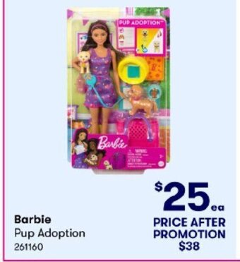 BIG W Barbie Pup Adoption offer
