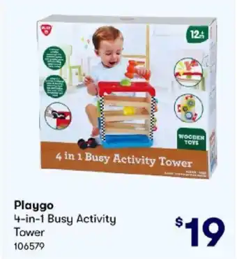 BIG W Playgo 4-in-1 Busy Activity Tower offer