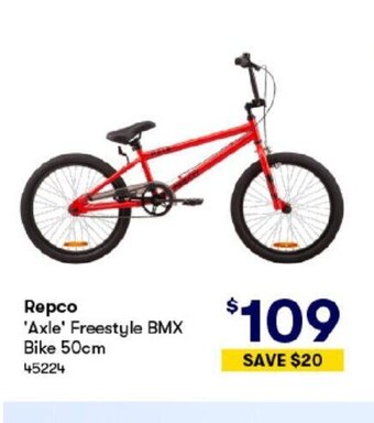 BIG W Repco" Axle" Freestyle BMX Bike 50cm. offer