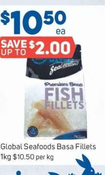 Foodland Global Seafoods Basa Fillets 1kg offer