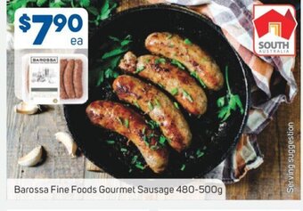 Foodland Barossa Fine Foods Gourmet Sausage 480-500g offer