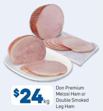 Foodland Don premium melosi ham or double smoked leg ham offer