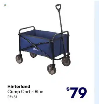 BIG W Hinterland Camp Cart-Blue offer