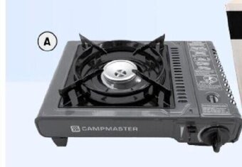 BIG W Campmaster Single Butane Stove-2 Stage Safety offer