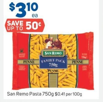 Foodland San Remo Pasta 750g offer