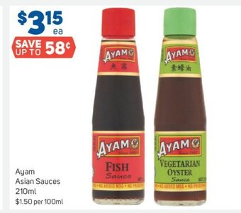 Foodland Ayam Asian Sauces 210ml offer