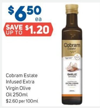 Foodland Cobram Estate Infused Extra Virgin Olive Oil 250ml offer