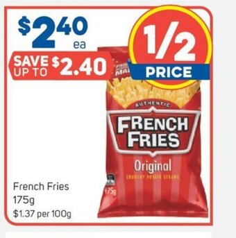 Foodland French Fries 175g offer