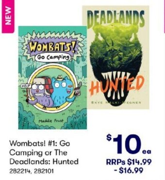 BIG W Wombats #1: Go Camping or The Deadlands: Hunted offer