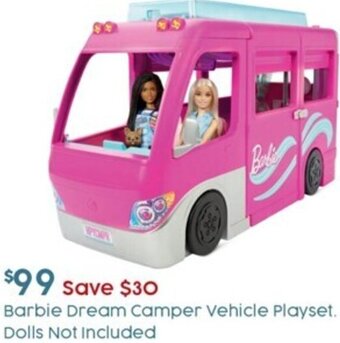 Target Barbie Dream Camper Vehicle Playset Dolls Not Included offer