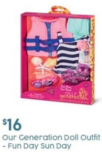 Target Our Generation Doll Outfit - Fun Day Sun Day offer