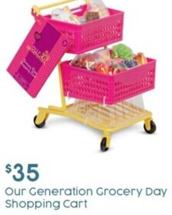Target Our Generation Grocery Day Shopping Cart offer