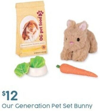 Target Our Generation Pet Set Bunny offer
