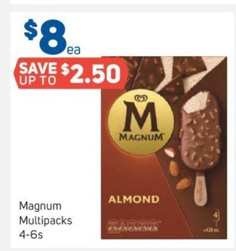Foodland Magnum Multipacks 4-6s offer