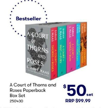 A Court of Thorns and Roses Paperback Box Set