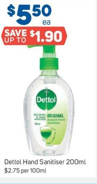 Foodland Dettol Hand Sanitiser 200ml offer