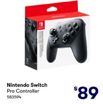 BIG W Nintendo Switch Pro Controller offer