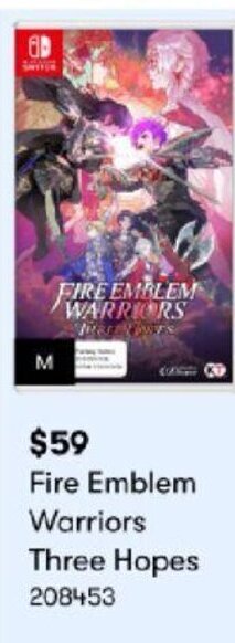 Fire Emblem Warriors Three Hopes