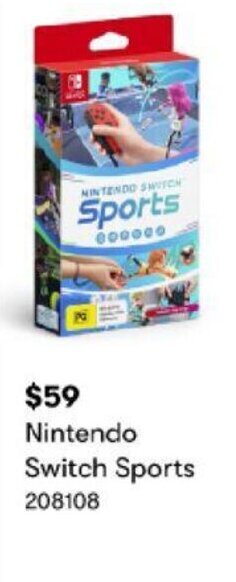 BIG W Nintendo Switch Sports offer