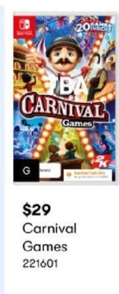 BIG W Carnival Games offer