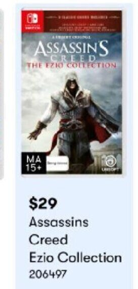 BIG W Assassins Creed Ezio Collection offer