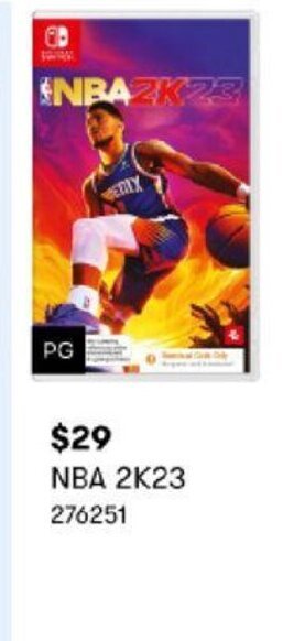 BIG W NBA 2K23 offer