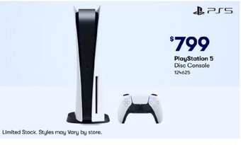 BIG W Playstation 5 Disc Console offer