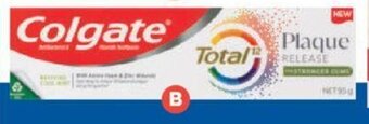 Foodland Colgate Total Plaque Mouthwash 500ml or Toothpaste 95g offer